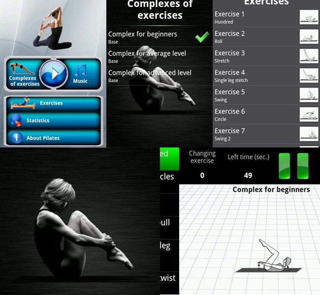 aplicativo pilates android
