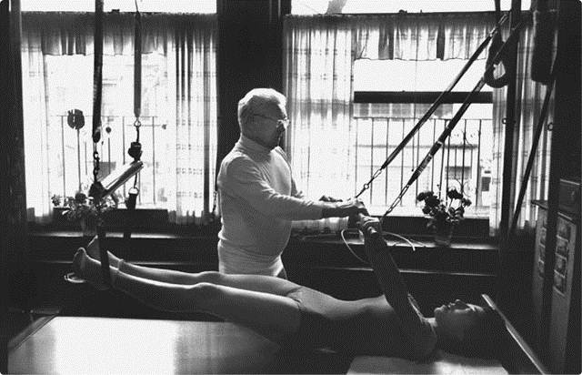 cadillac pilates e aluna